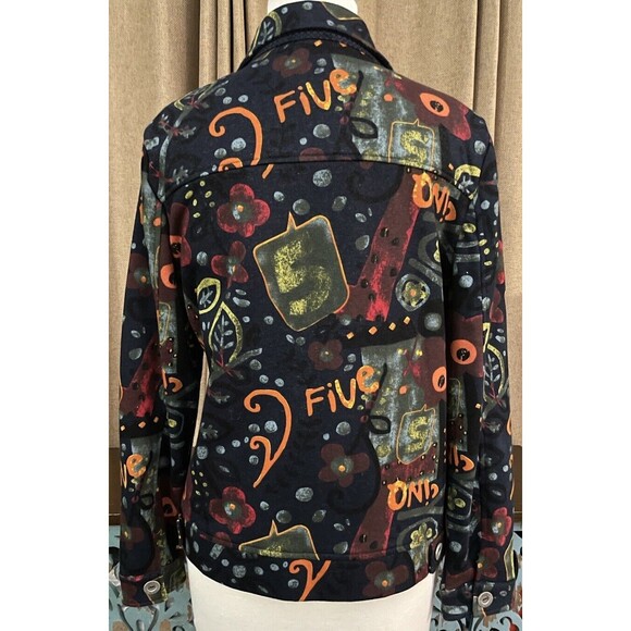 Zoe Michael Phillips Womens Medium Heavy Shirt Button Jacket Pockets Long Sleeve - Picture 3 of 6